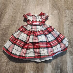 Carter's Festive Plaid Toddler Dress